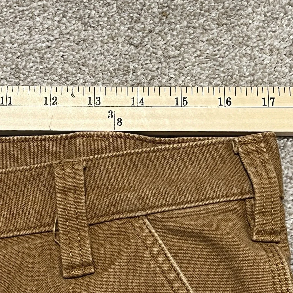 Carhartt Rugged Flex Relaxed Fit Duck Utility Work Pants Brown 34x30 BN3279-M